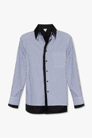Two-layer oversize shirt od Bottega Veneta